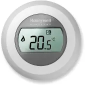 Honeywell Home EvoHome Round T87RF2025, Contrôleur d'ambiance numérique sans fil