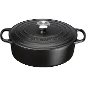 Le Creuset Ovale 31 cm Noir Mat