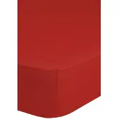 Good Morning Drap-housse sans repassage 160 x 200 cm Rouge 0220.80.45