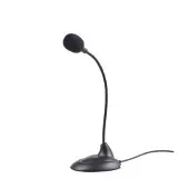 Gembird Microphone de table – Jack 3.5 mm – condensateur – omnidirection