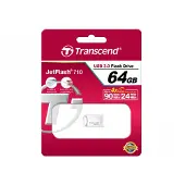 Transcend Jetflash 710 Usb 3.0 64gb Pendrive Argenté