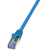 Logilink CAT 6A câble patch 10G S/FTP PIMF PrimeLine bleu 1,5 m