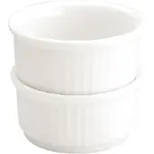 Olympia Ramequin empilable en porcelaine blanche 8,5 cm | 12 pièces