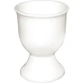 Olympia Coquetier en porcelaine blanche 5x8cm | 12 pièces