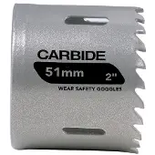 Bahco Couronne à Pointe En Carbure Pour Fibre De Verre Et Maçonnerie 52 Mm