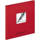 Walther design Fun rouge 23x25 72 pages blanches GB205R