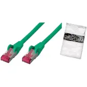 Shiverpeaks patch cable S/FTP Cat.6a PIMF green 2.0 m (BS75712-AG)