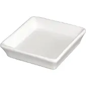 Olympia Plat à olives en porcelaine blanche | 12 pièces