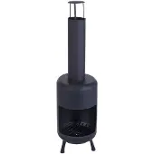 Huismerk loks Tuinhaard - 105 cm - Metaal - Zwart