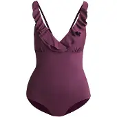 Jette Maillot de bain bordeaux