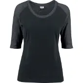 Urban Classics T-shirt gris chiné / noir
