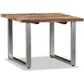vidaXL Table basse Bois de récupération massif 55x55x40 cm