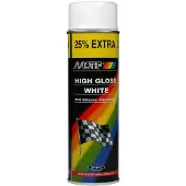 Motip Peinture Blanc brillant - Spray 500 ml