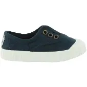 Victoria Baskets basses enfant INGLESA LONA TINTADA garcons - Bleu - 18