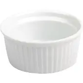 Olympia Petit ramequin en porcelaine blanche | 12 pièces