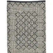 Nordal Tapis tissé Chindi - cuir / coton