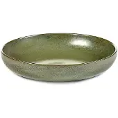 Serax Assiette Creuse Serax Surface Tableware By Sergio Herman Camo Green L 21 x 21 x 4 cm
