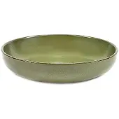 Serax Assiette Creuse Serax Surface Tableware By Sergio Herman Camouflage Green M 19 x 19 x 4 cm