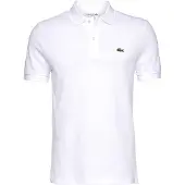 Lacoste Polo Piqué Blanc