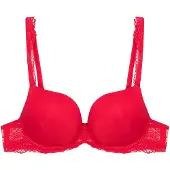 Lingadore Soutien-gorge 'DAILY LACE' rouge clair