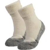 Falke Chaussettes gris / blanc