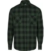Urban Classics Chemise vert foncé / noir