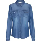 Vila Chemisier 'VIBista' bleu denim