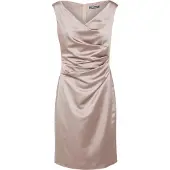 Vera Mont Robe fourreau taupe