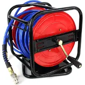 Airpress Enrouleur de Tuyau d'Air 30 m PVC