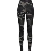 Urban Classics Leggings gris / noir