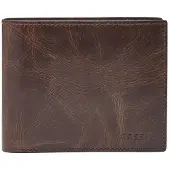 Fossil Porte-monnaies brun foncé
