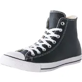 Converse Baskets hautes 'CHUCK TAYLOR ALL STAR LEATHER' noir / blanc chiné