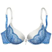 LASCANA Soutien-gorge crème / bleu clair