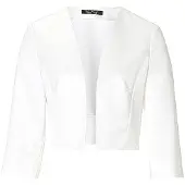 Vera Mont Boléro blanc cassé