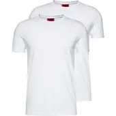 HUGO T-Shirt 'Round' blanc