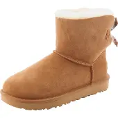 Ugg Bottes en peluche - W Mini Bailey Bow II - Chestnut - - 38 - Bottes en peluche