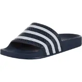 Adidas Originals Mule 'Adilette' bleu marine / blanc