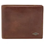 Fossil Porte-monnaies 'Ryan' brun foncé