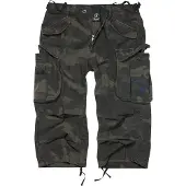 Brandit Pantalon cargo noisette / brun foncé / gris foncé / kaki