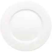 ProChef Assiette de restaurant blanche avec bord large 20 cm (=12 pièces)