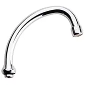 GROHE Goulot tubulaire 5 pièces saillie 140mm chrome