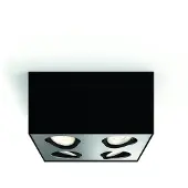Philips spot Box 4 lumières noir