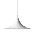 Gubi Suspension , Semi, dimmable, Blanc, Salon / séjour, Métal, Design