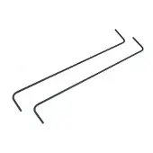 Whirlpool Kit ressort de couvercle Whirlpool 481249248171 pour machine à laver à chargement par le haut 2pcs