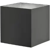 Highlight Spot mural Square noir 10cm