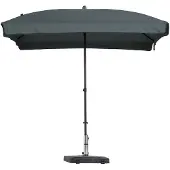 Madison Parasol Madison Patmos Rectangle Gris 210 x 140 cm