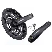 Shimano Manivelles Avec Plateau Deore T521 Octalink Chain Guard 104/64 Bcd