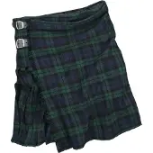 Black premium by emp Jupe mi-longue de - Kilt - M - 3XL - pour Homme - vert/bleu - Taille L