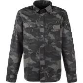 Brandit Chemise bleu-gris / kaki / vert foncé