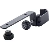 K&M 12210 SUPPORT UNIVERSEL AVEC VIS DE SERRAGE- NOIR